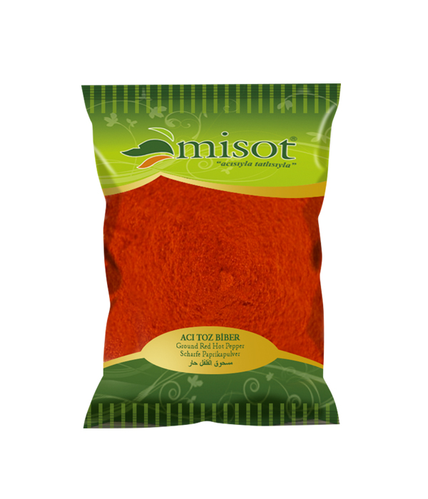 Scharfe rote Paprika Pulver