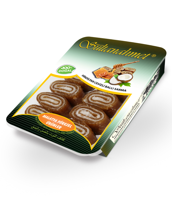 Honig- Kokosnuss Rollen